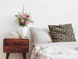 Health pillow with leopard print