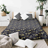 Set di biancheria da letto con coperte terapeutiche e olive
