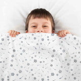Therapy blanket bedding set, flying leaves.
