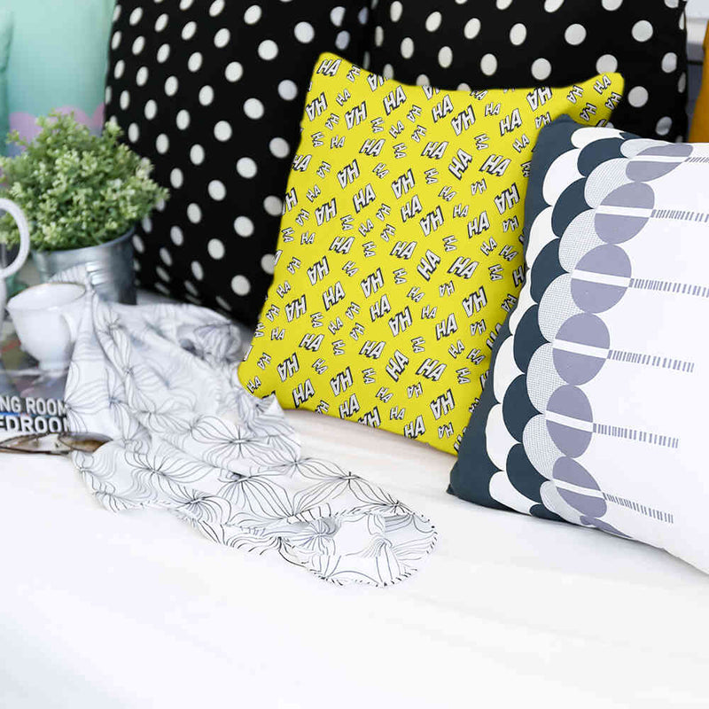 Health pillow Yellow Ha Ha
