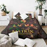 Therapy Blanket Bedding Set Brown Matrix