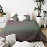 Therapy blankets bedding set color gradient shapes