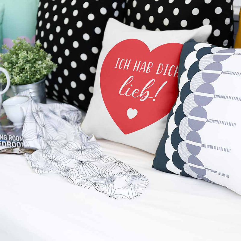 Health pillow Heart I love you
