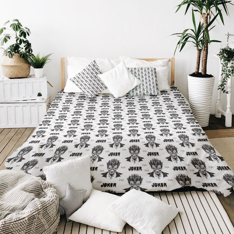 Therapy blankets bedding set Joker black and white