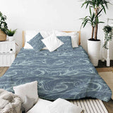 Therapy blankets bedding set waves in the sea