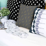 Health pillow grey with wheat