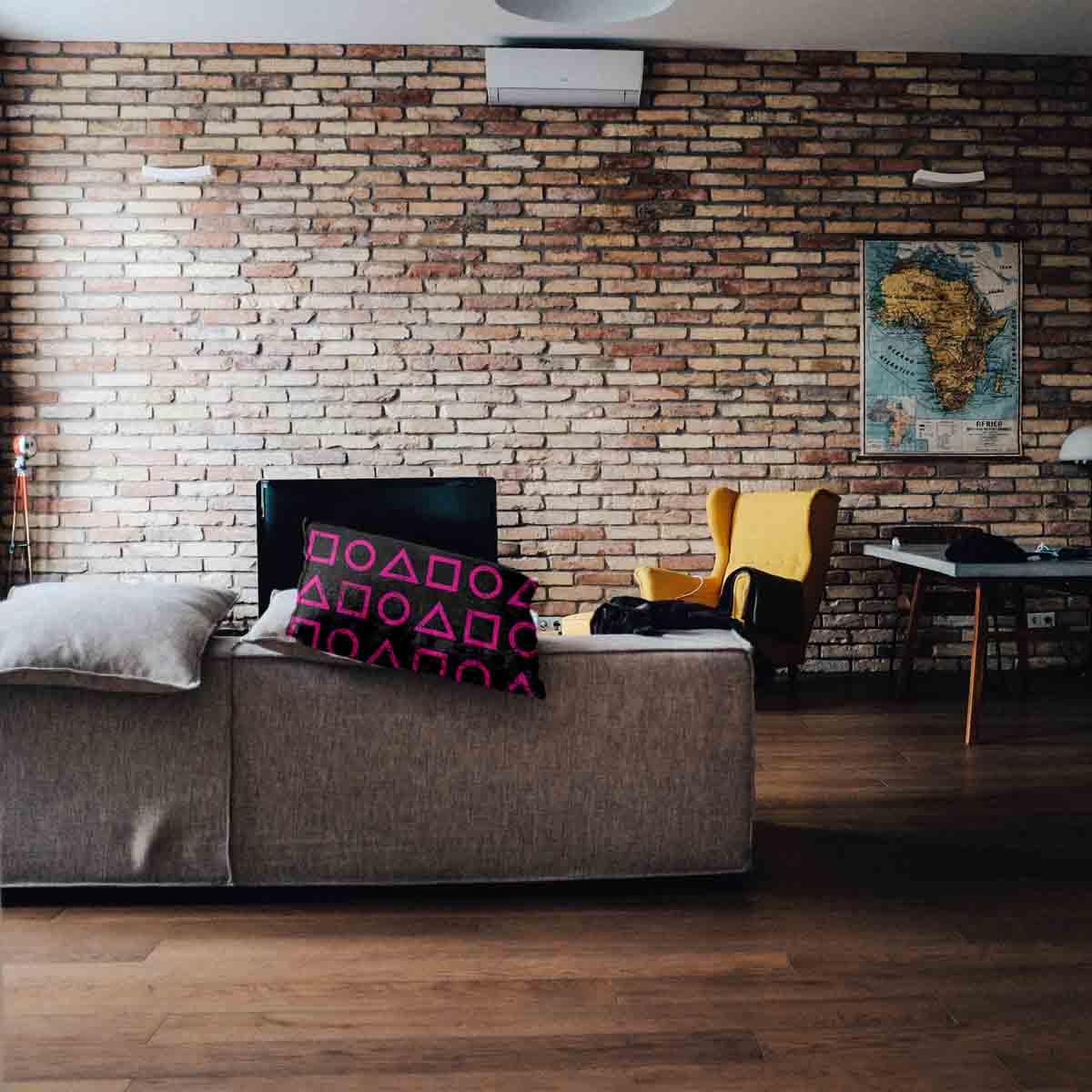 Gezondheidskussen Roze Dalgona Vormen