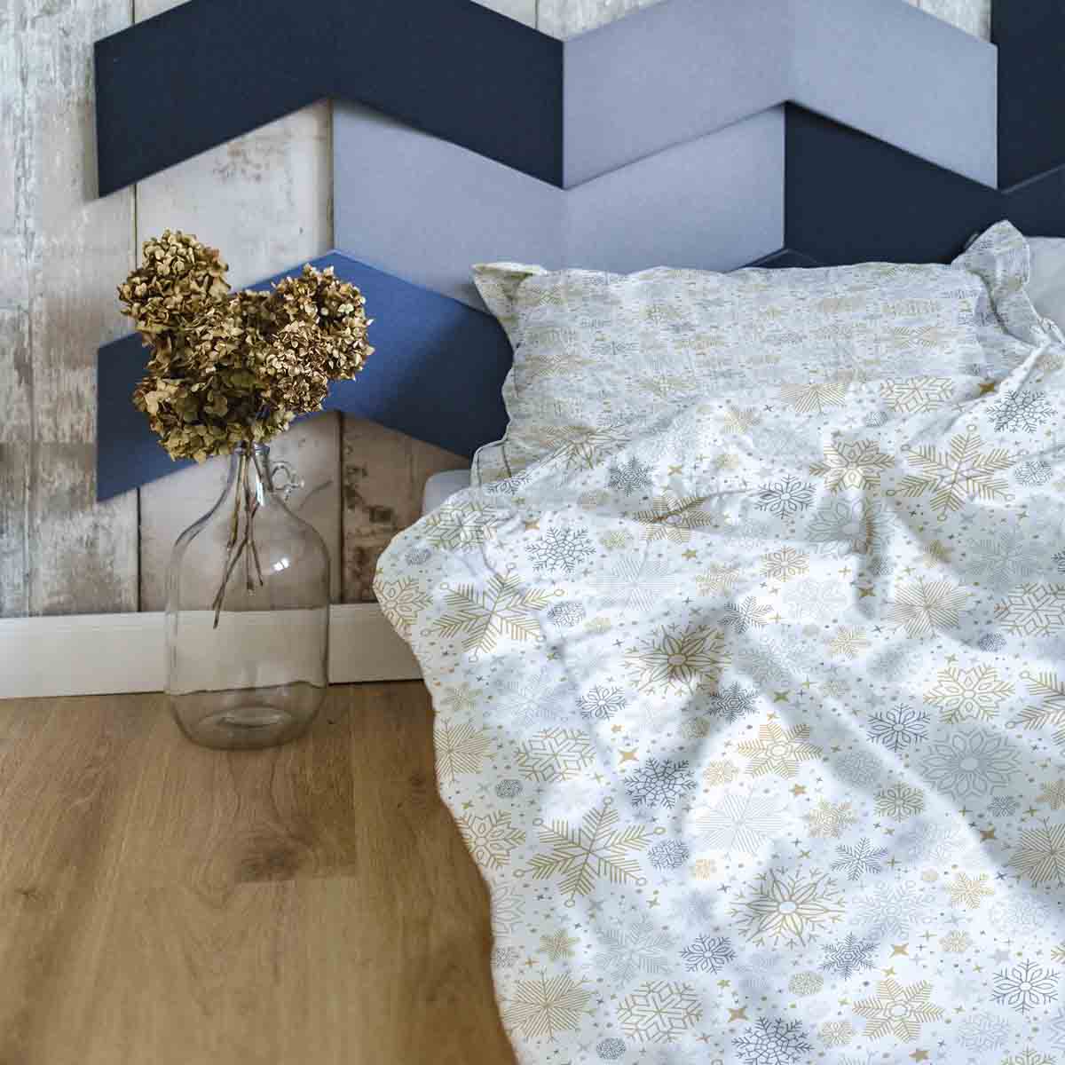 Coperta terapeutica originale - Rivestimento in cotone bianco neve leggera