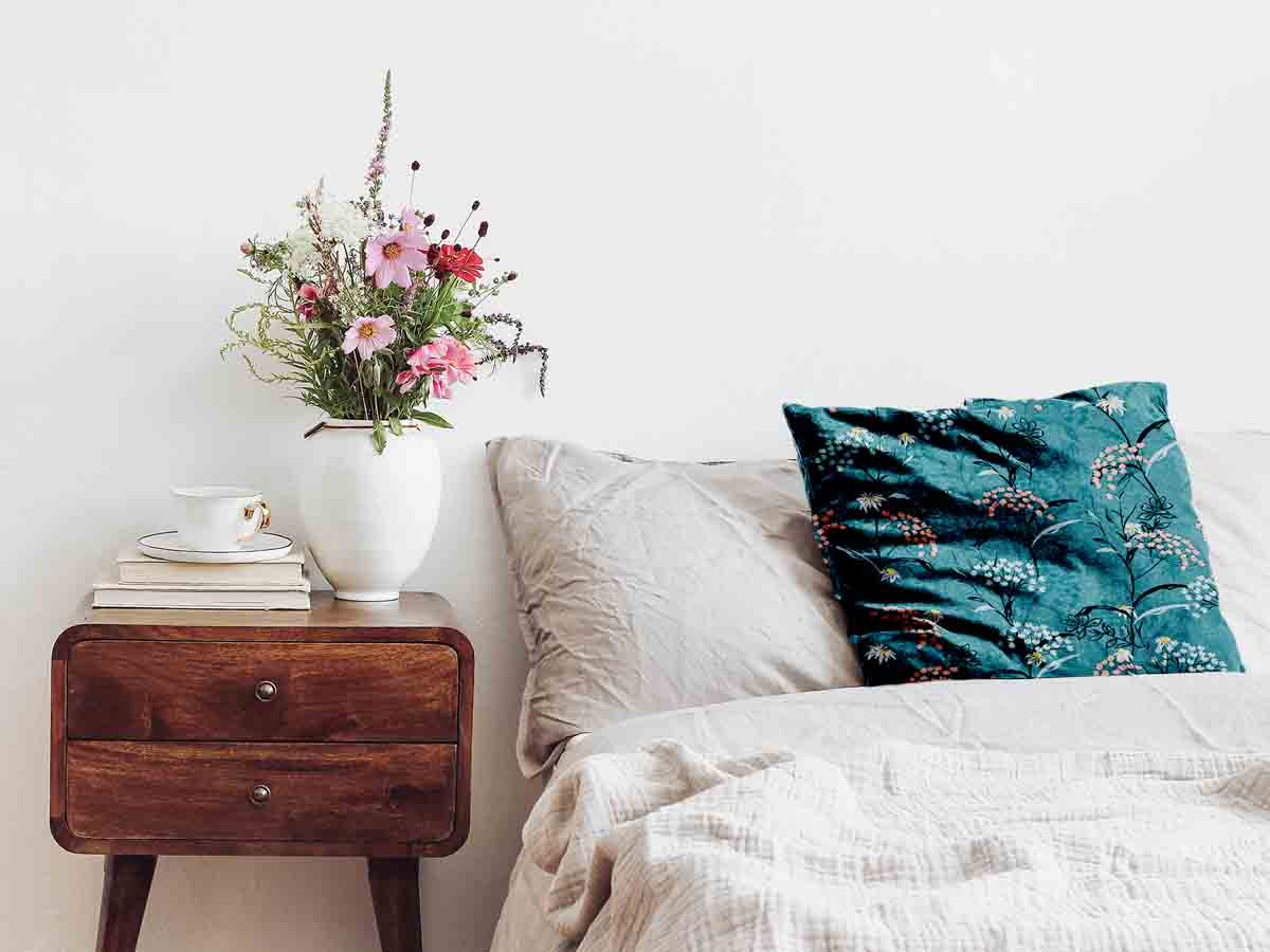 Health Pillow Spring Flowers