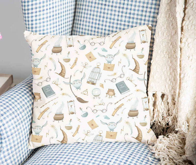 Cuscino salute bianco cose magiche