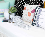 Health pillow abstract circles