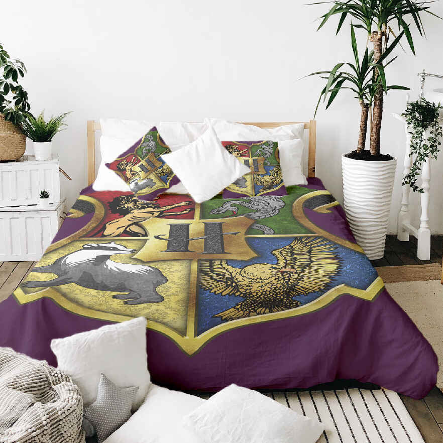 Coperta terapeutica originale - Rivestimento in cotone Case di Hogwarts