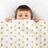 Therapy blankets bedding set yellow flowers