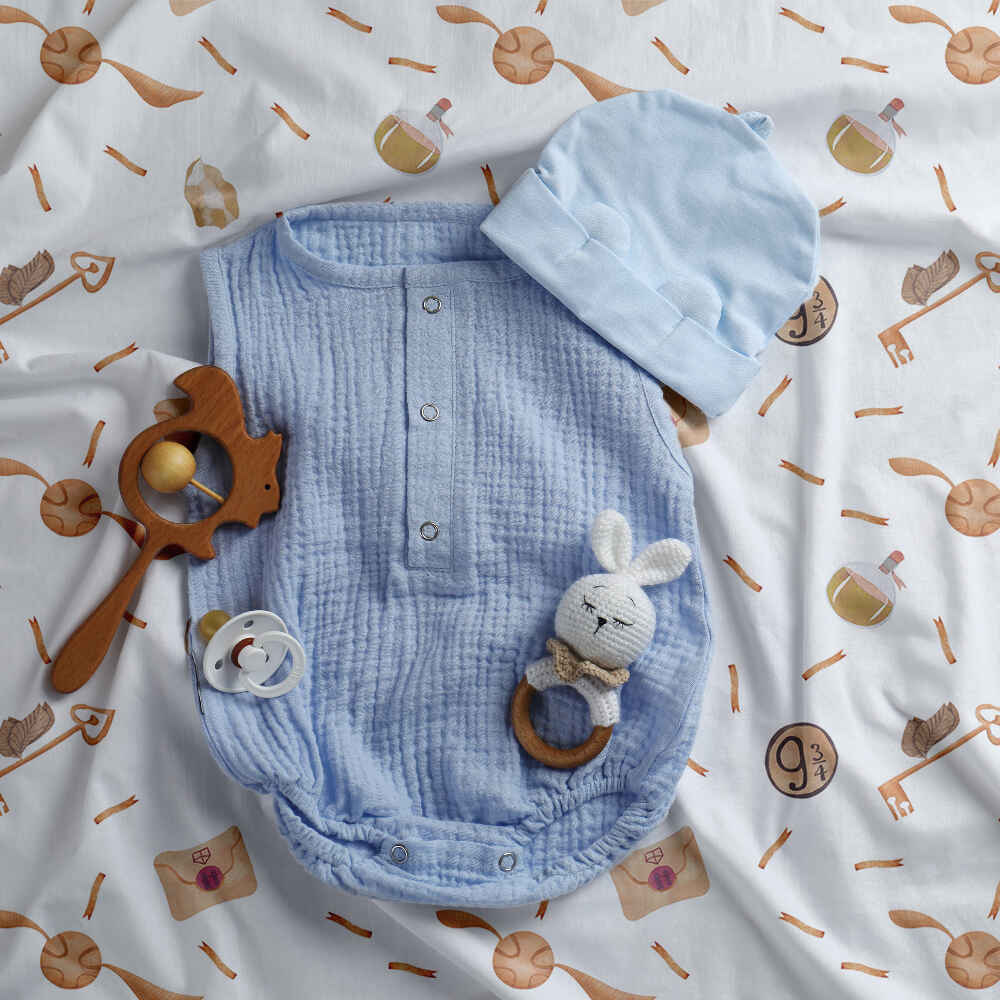 Therapy blankets bedding set white with Schnatz