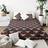 Therapy blankets bedding set smiling mouth