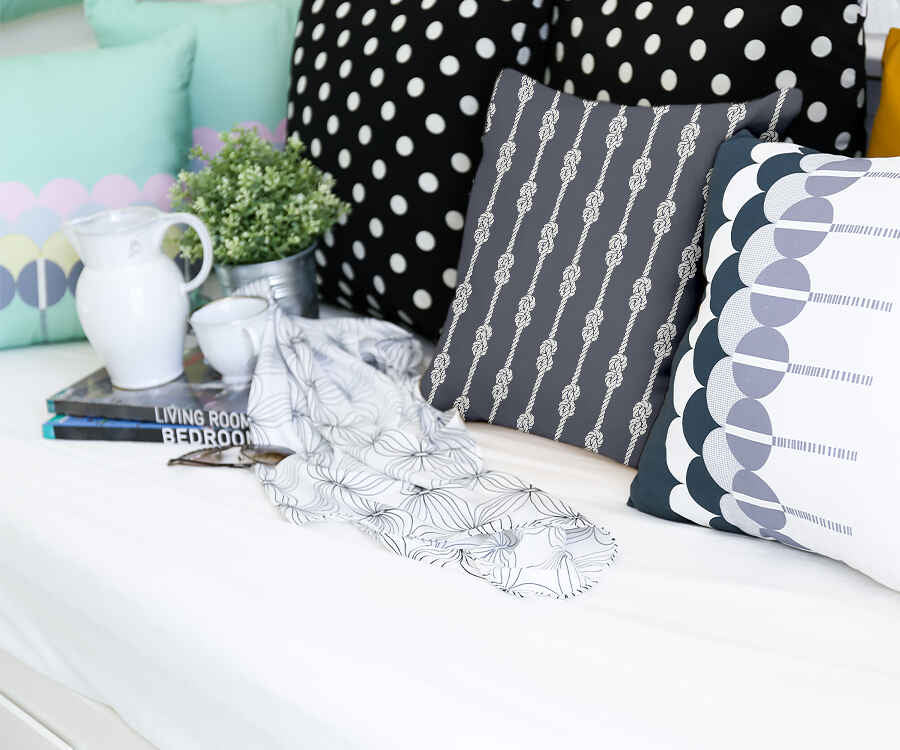 Almohada de salud nudo marinero