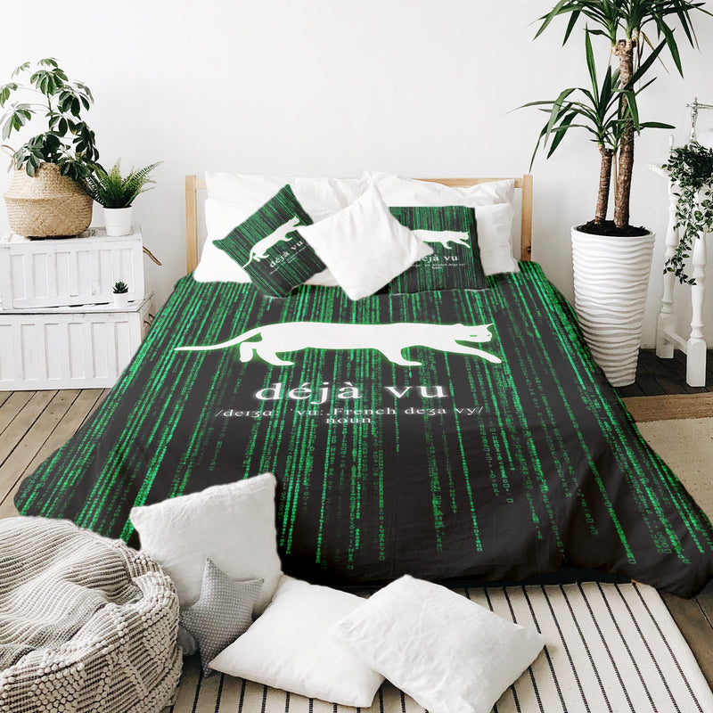 Therapy Blanket Bedding Set Green Déjà-Vu