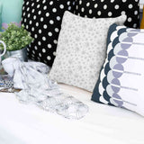 Health pillow grey with ivy