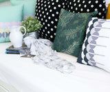 Health pillow with green fir branches