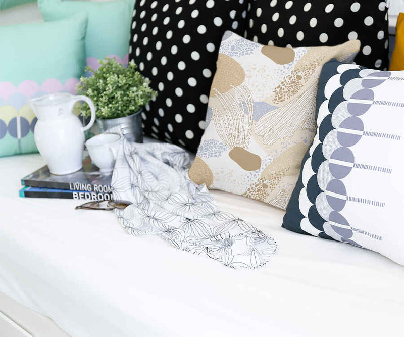 Cuscino salute anemone di mare oro