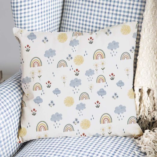 Rainbow health pillow