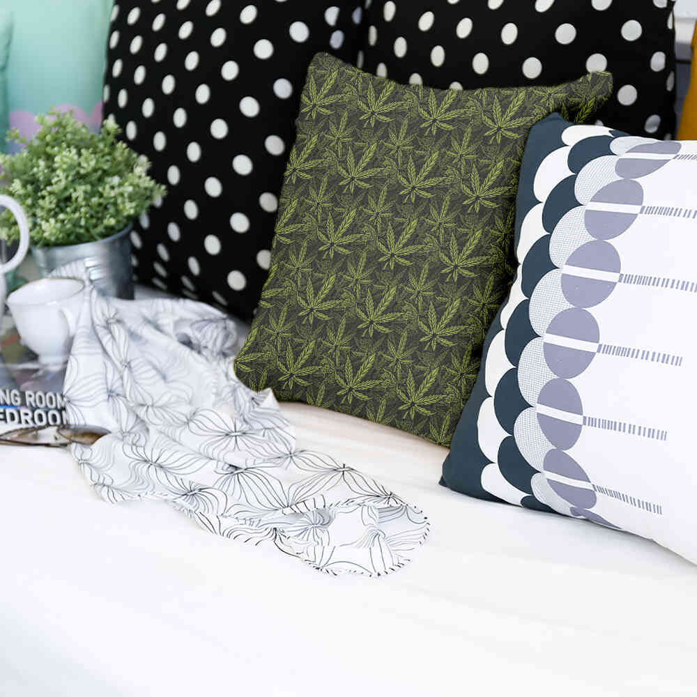 Gezondheidskussen hennepblad