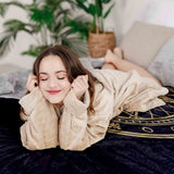 Set di biancheria da letto con coperta terapeutica Stella Bussola