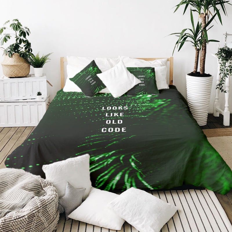 Therapy Blanket Bedding Set Green Looks Like