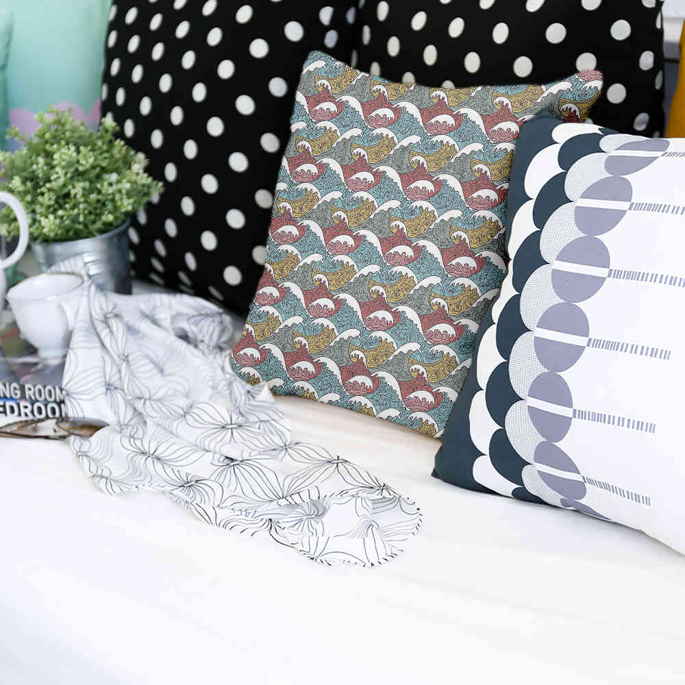 Cuscino sanitario frangionde colorati