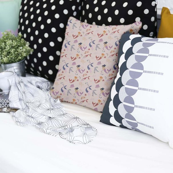 Mermaid health pillow