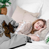 Set di biancheria da letto con coperta terapeutica The Hanged Man