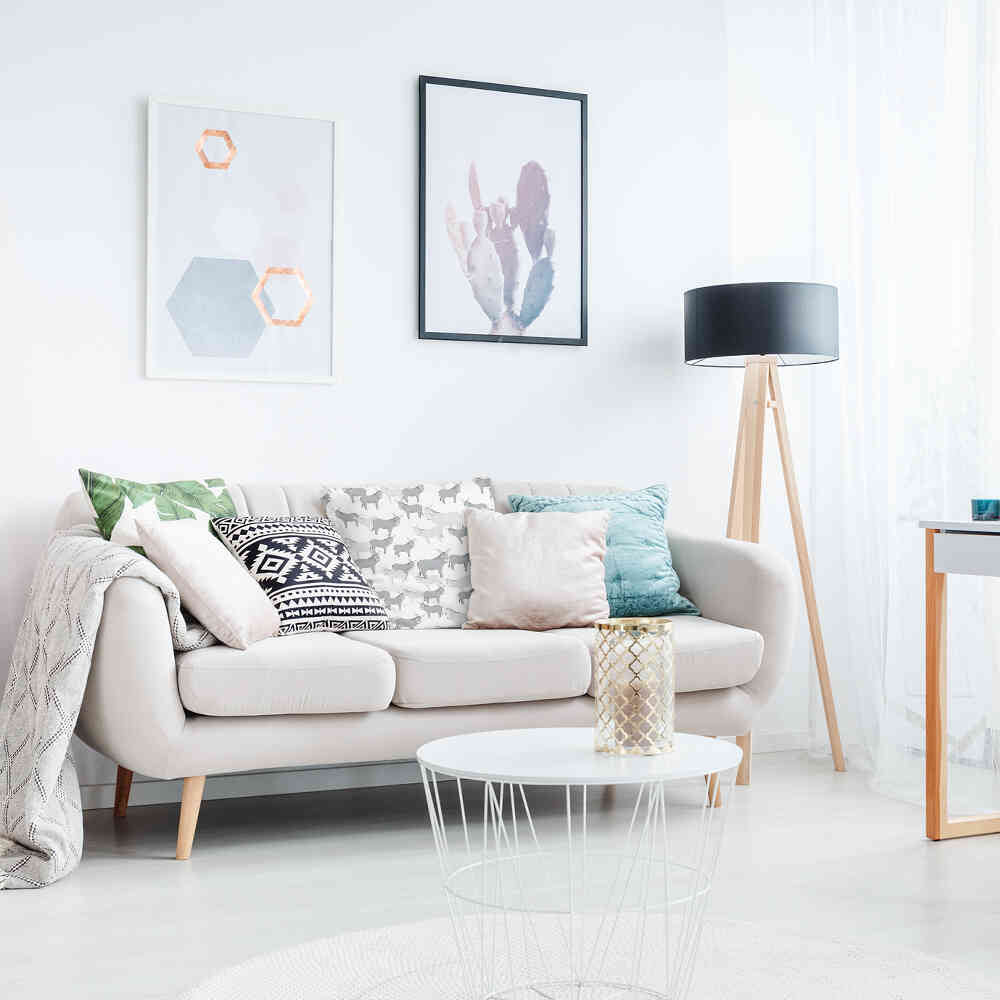 Gezondheidskussen grijs met ezels