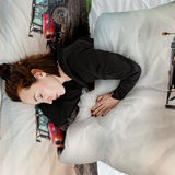 Set di biancheria da letto con coperta terapeutica e grande trattore