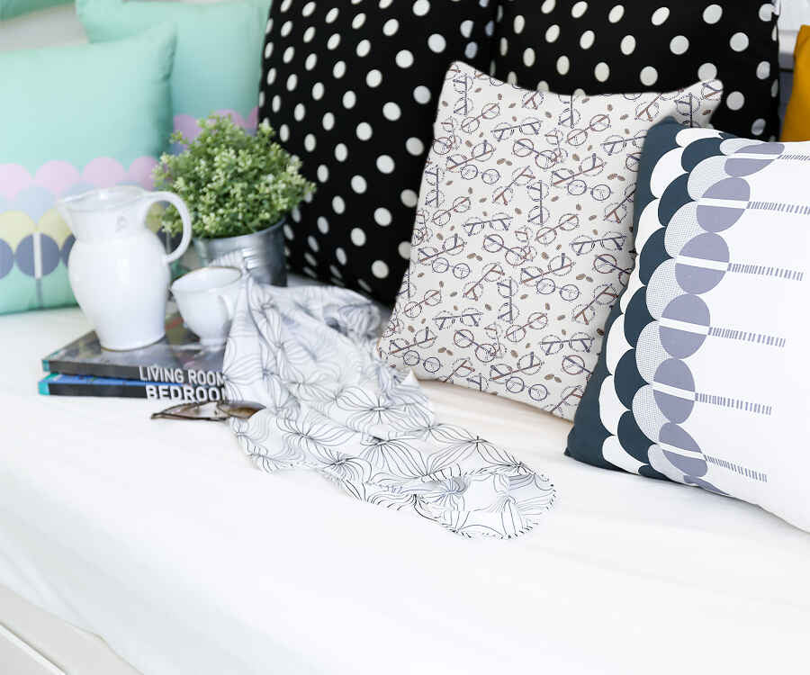 Cuscino per la salute con gli occhiali di Harry