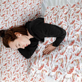 Therapy blanket bedding set carp orange