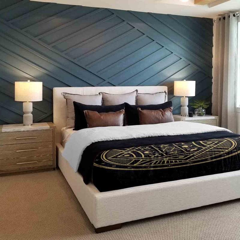 Set di biancheria da letto con coperta terapeutica Mystik