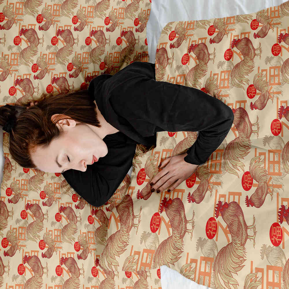 Coperta terapeutica originale - Rivestimento in cotone gallo cinese