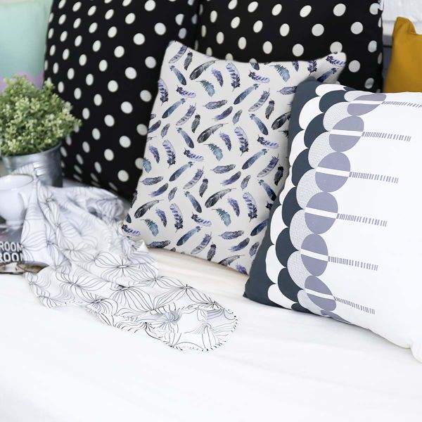 Health pillows with feathers