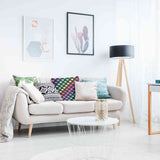 Health pillows colorful hearts