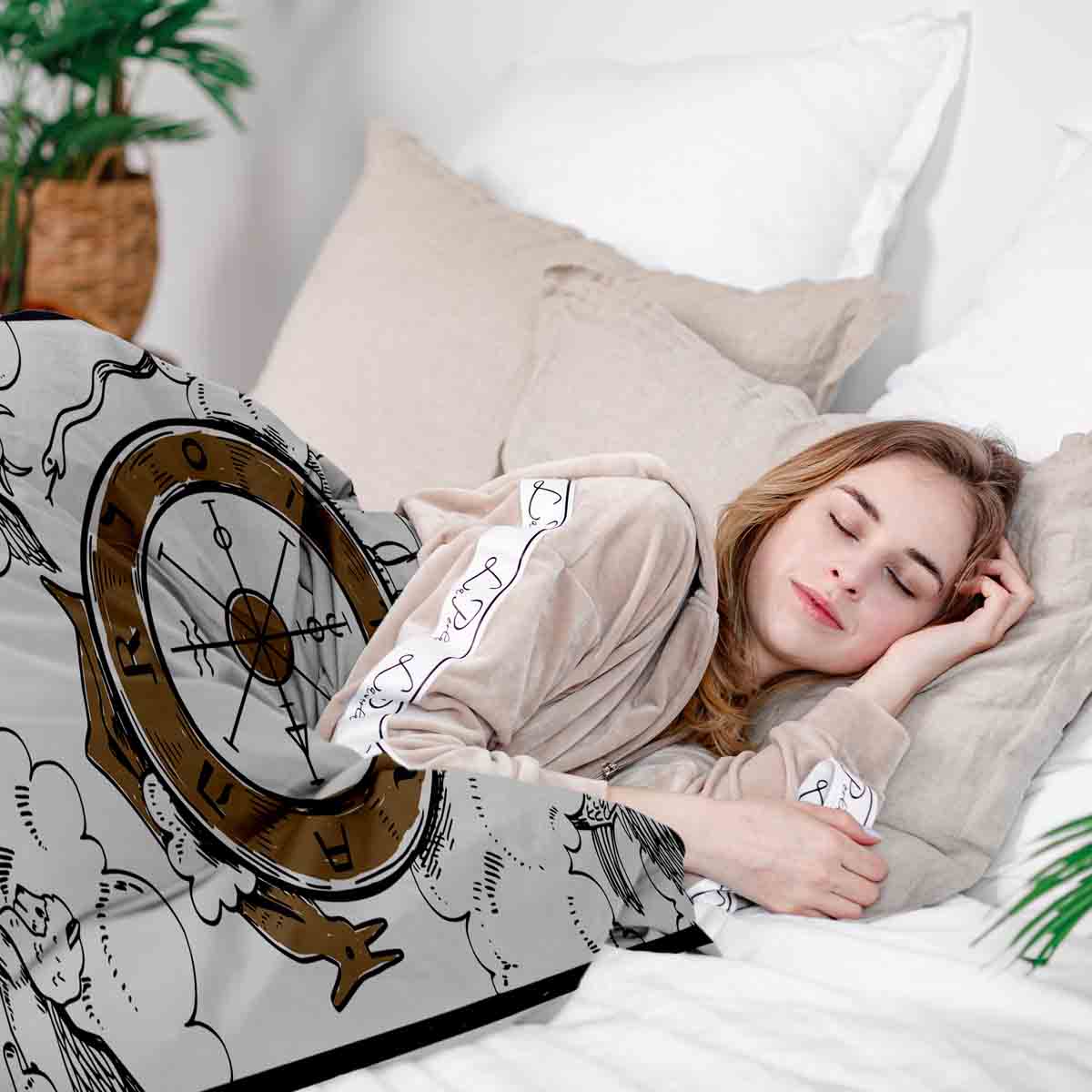 Therapy blankets bedding set Wheel of Fortune