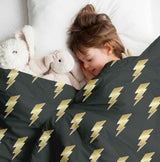 Coperte terapeutiche con rivestimento in cotone nero con Harry Blitz