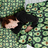 Therapy Blanket Bedding Set Green Avocados