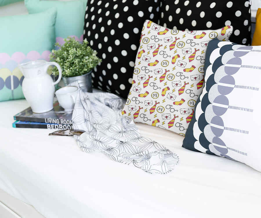 Health Pillow White Magic School