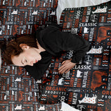 Set di biancheria da letto con coperta terapeutica Meat Lover
