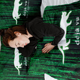 Therapy Blanket Bedding Set Green Déjà-Vu