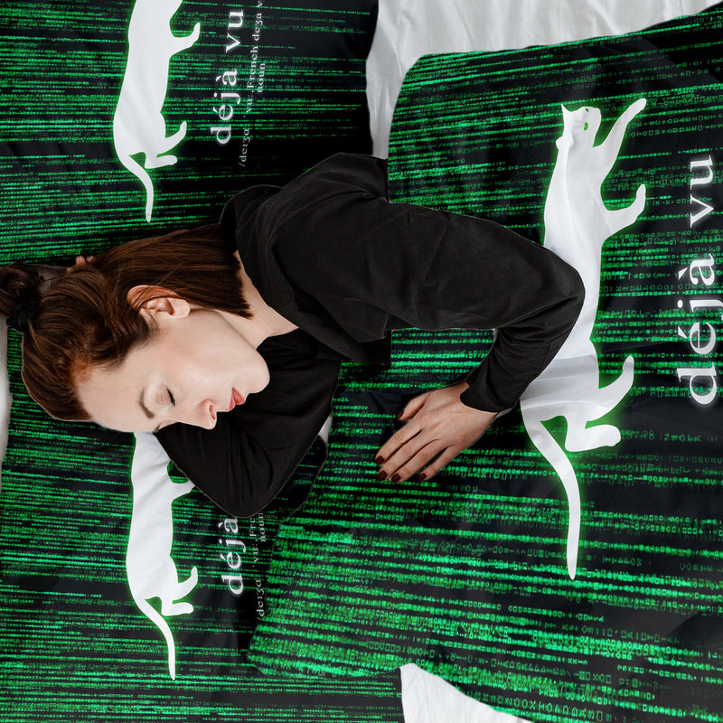 Therapy Blanket Bedding Set Green Déjà-Vu