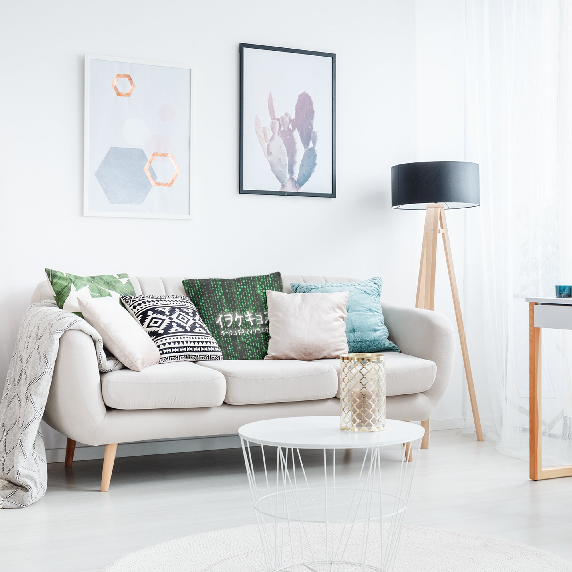 Cuscino salute verde The Matrix