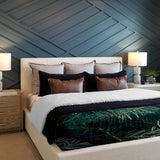 Therapy blanket bedding set with green pine branches