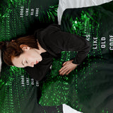 Therapy Blanket Bedding Set Green Looks Like