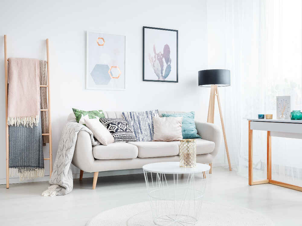 Health pillow striped pattern